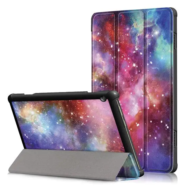 Yinhexi Чехол для 10," lenovo tab M10 Tablet для M10 TB-X605F TB-X605L чехол-подставка защитный чехол из искусственной кожи чехол для авто - Цвет: Yinhexi