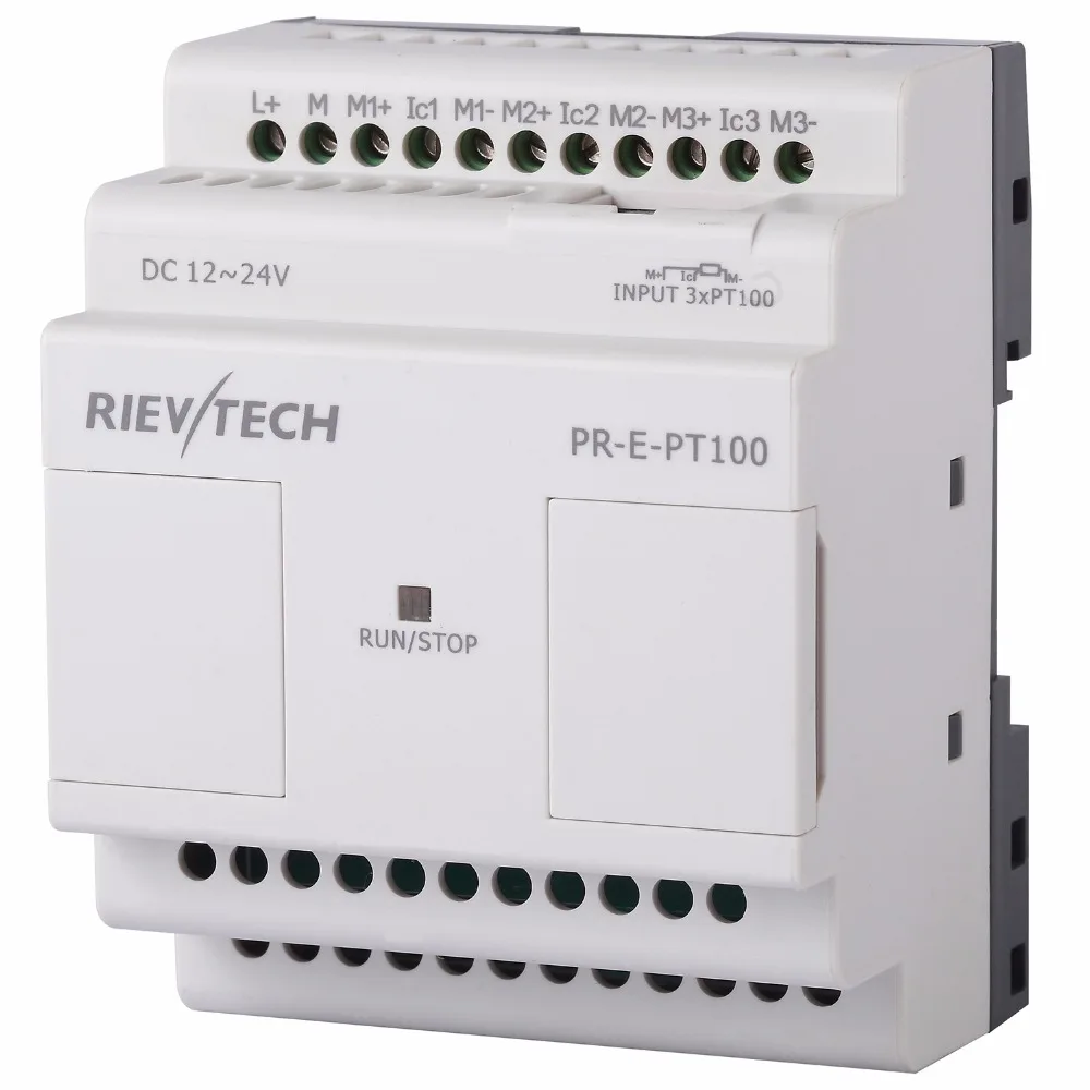 RIEVTECH Micro Automation sulutions provider. Программируемый релейный PR E PT100|relay programmable|relay micro |