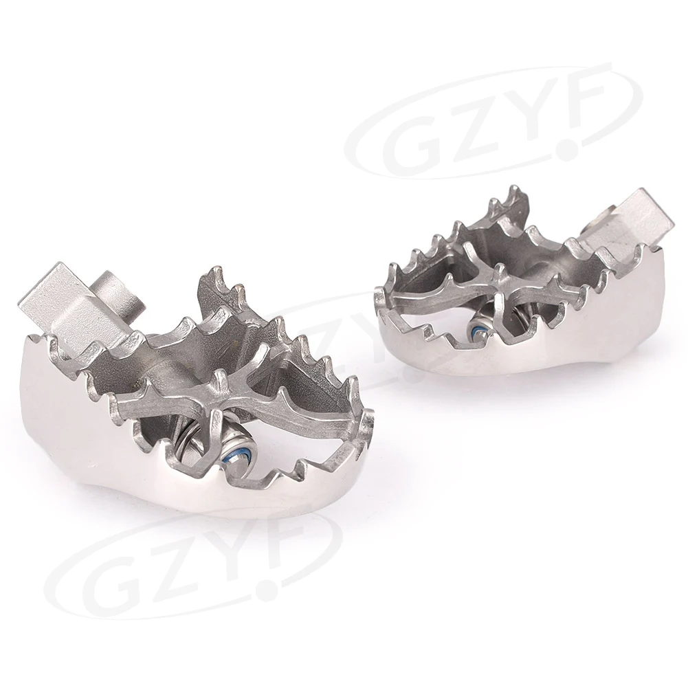 

2PCS Rider Driver Footpegs Footrests Pedals For BMW R1200GS ADV Adventure 2013 2014 2015 2016 2017 Motorcycle Parts