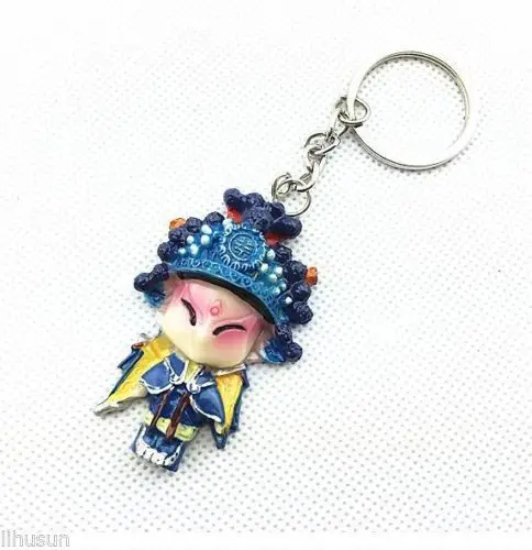 Оптовая продажа 10 шт. милые Брелоки для ключей модели Китайский Винтаж ручной