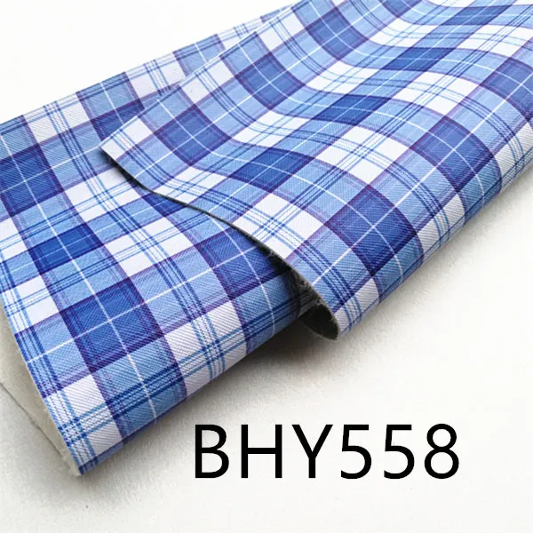 BHY558 7,6*12 дюймов мультяшный принт сердце Святого Валентина Синтетическая кожа ткань для DIY аксессуаров BHY550 - Цвет: BHY558