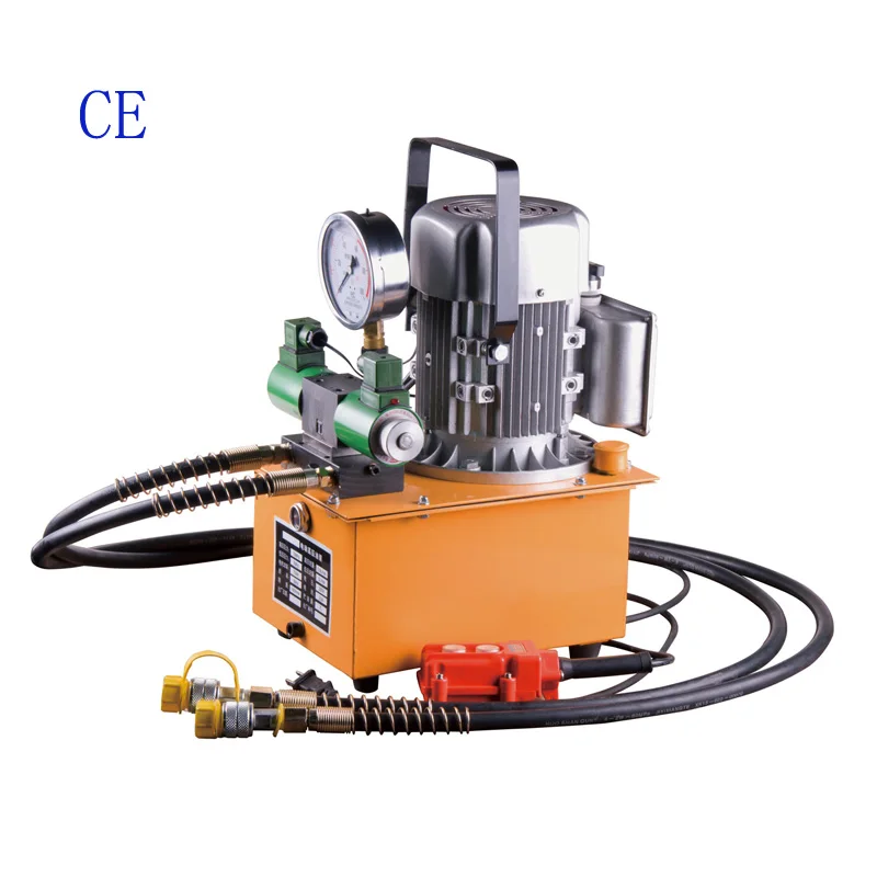 CE DB075-D2 110 V-380 V Высокая Давление Электрический насос двойного действия Электрический гидравлический насос масла Давление Ножной гидравлический насос