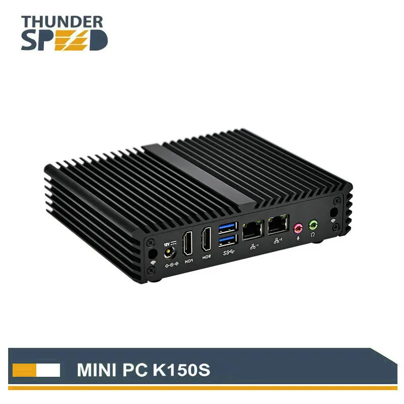Низкая стоимость промышленного ПК компьютер сервер процессор Intel N3150 Mini PC ТВ BOX HDMI