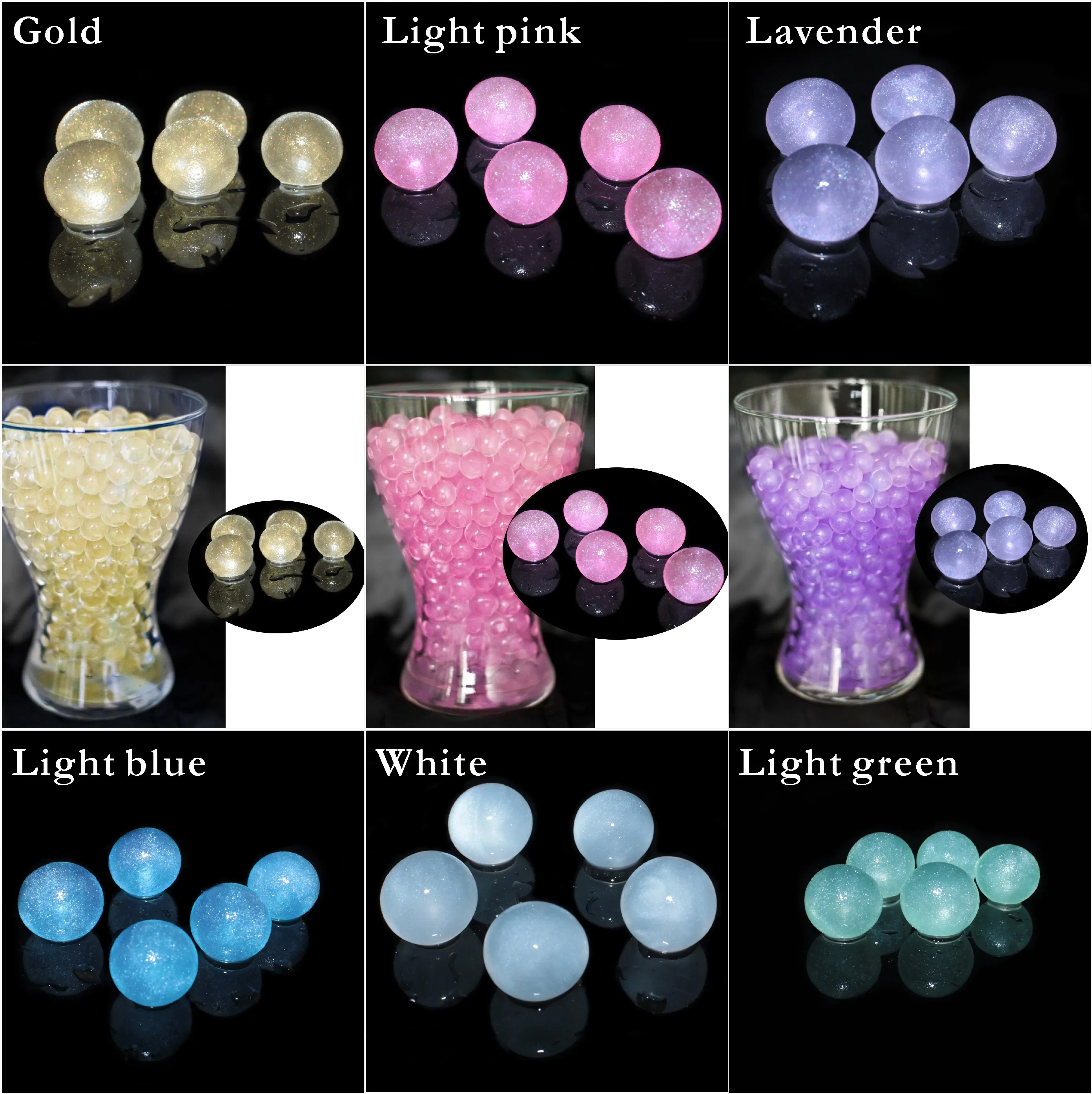 BITFLY Роскошные Кристальные почвы водные бусины грязь растут волшебные