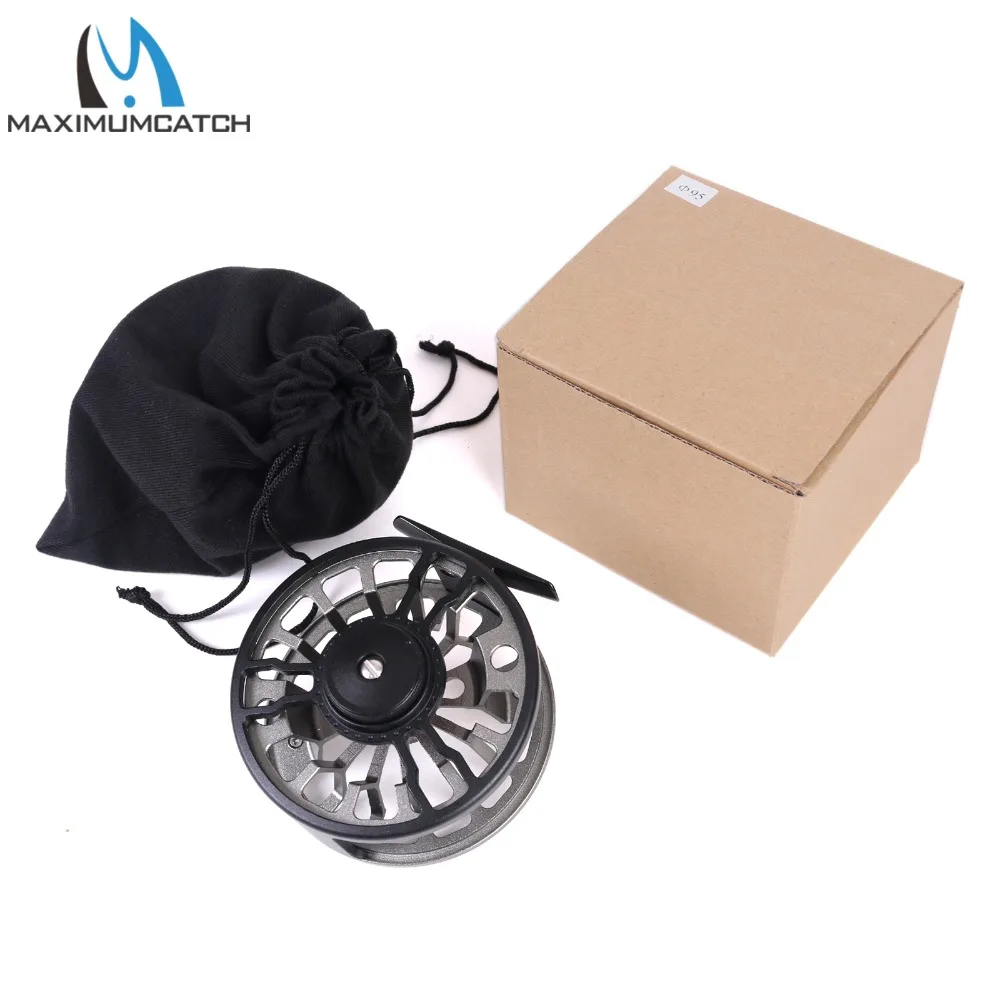 Maximumcatch Maxcatch Fly Fishing Reel CNC Machined Aluminium Alloy Body Mid Arbor 3/4/5/6/7/8WT | Спорт и развлечения