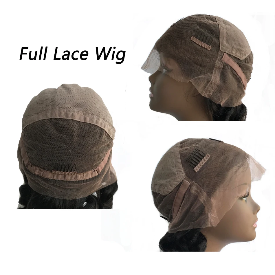 Волосы WoWigs парики на полной сетке боб волосы Remy естественного цвета 100%