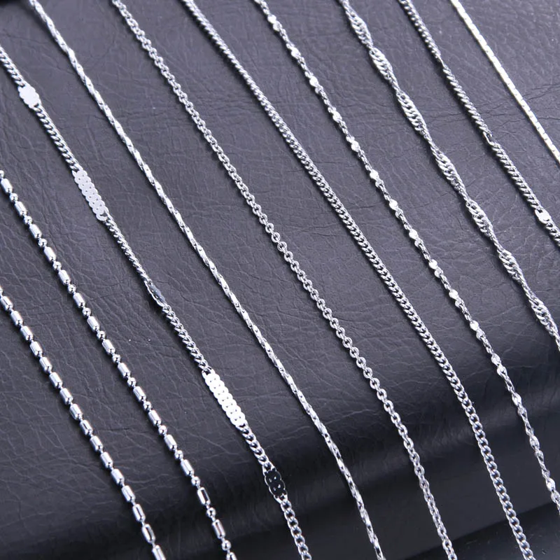 Лидер продаж розничная продажа оптовая ожерелье для женщин и мужчин 18 дюймов