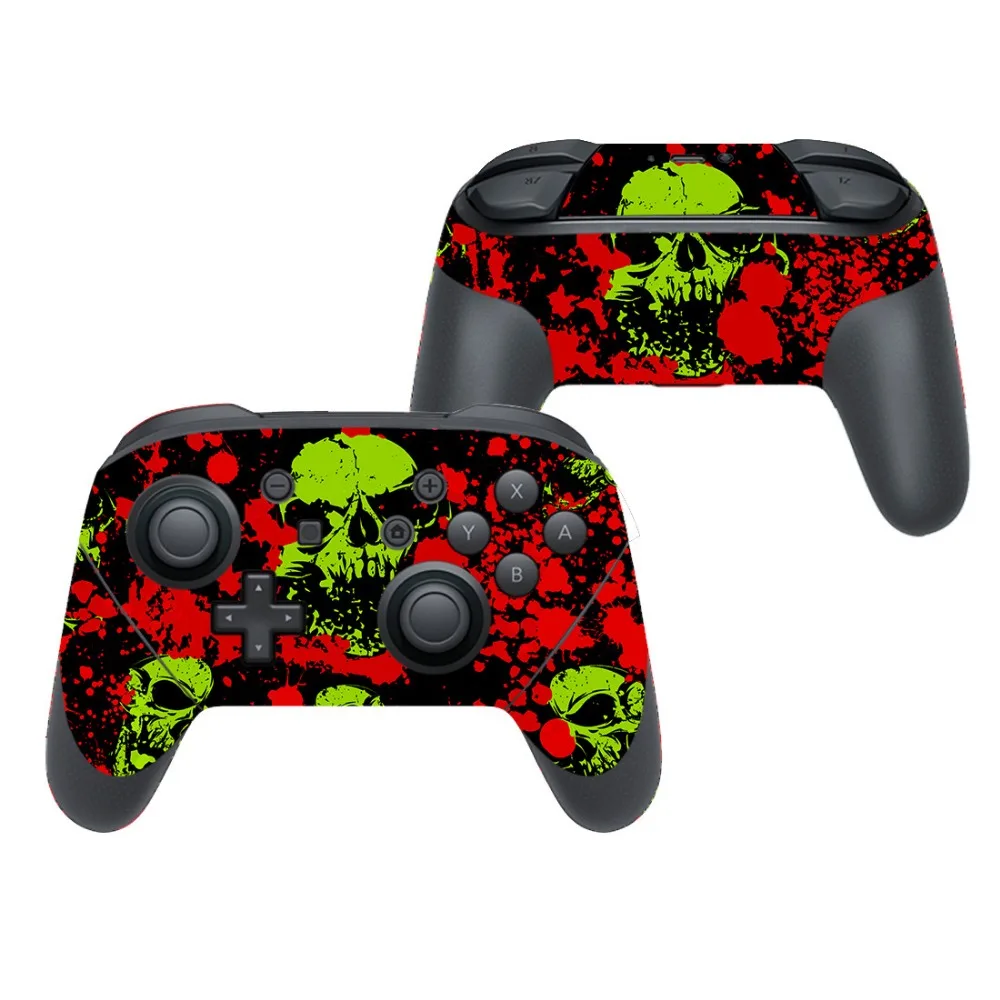 1PCS Sticker Vinyl Skin For Nintend Switch NS Controller Gamepad Protector Game Cover Decals Skull STickers | Электроника