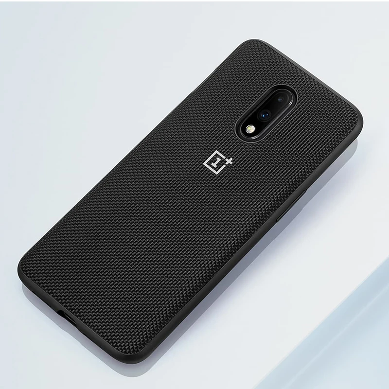 Чехол для OnePlus 7 Оригинальный чехол 100% Oneplus Pro защитный нейлоновый с песчаником one