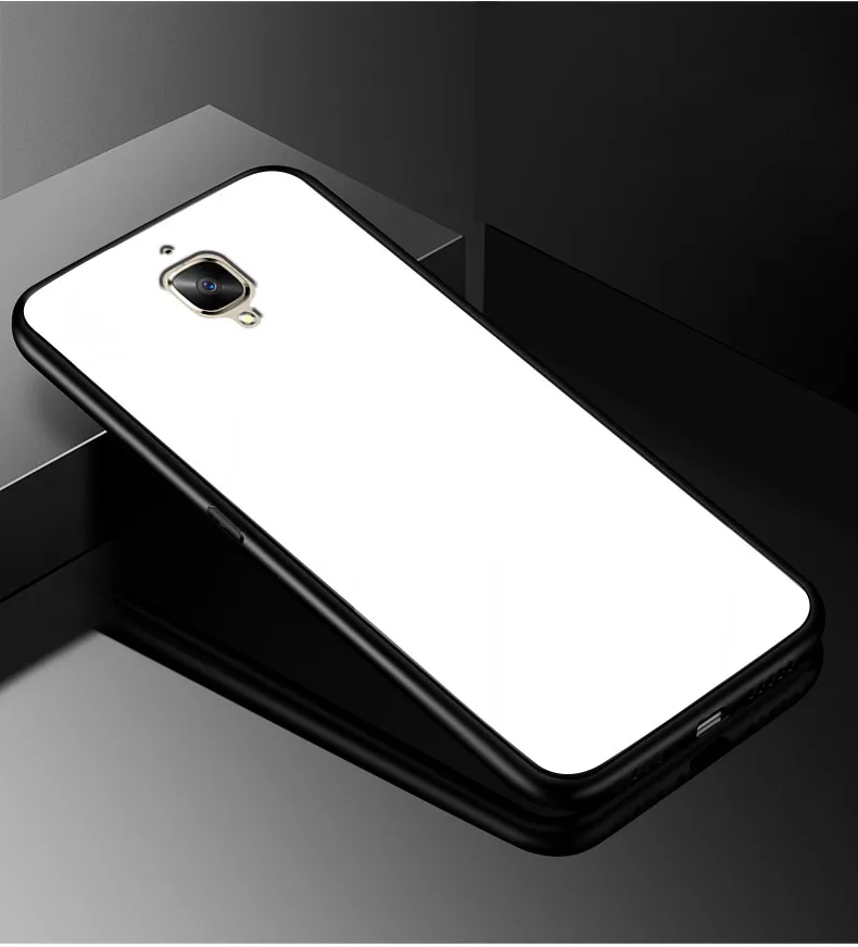 05 Для Oneplus 3t 3 чехол One plus 3T PC Пластиковый стеклянный чехол для телефона черный ТПУ бампер чехол для Oneplus 3 3T One plus 3t 3 1+ 3 Чехол - Цвет: 05