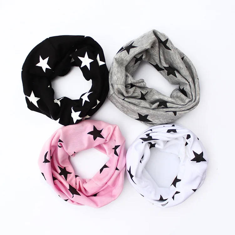 Soft Cute Unisex Star Toddlers Caps Infant Cotton Knitted Baby Boys Girls Hat baby scarf | Детская одежда и обувь