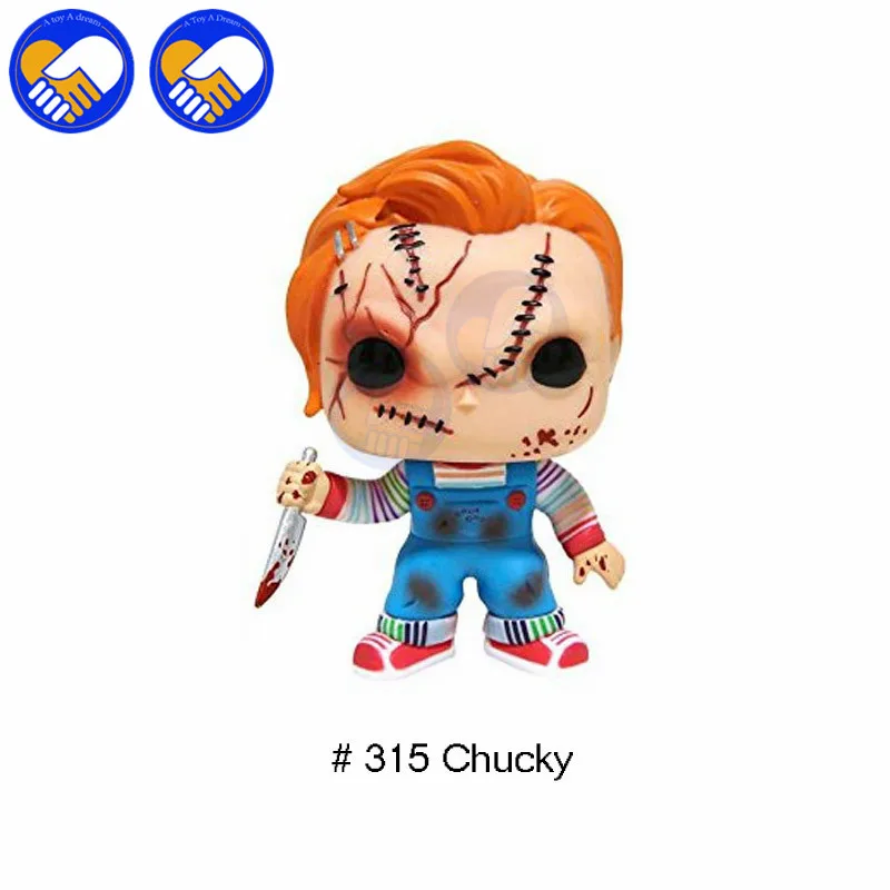 Новинка 10 см Стивен Кинг это пеннивайз Чаки Ghostface Billy Виниловая фигурка Q Edition