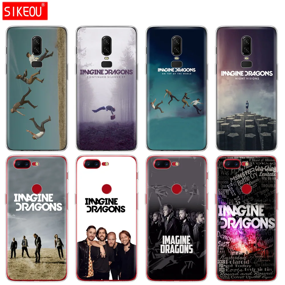 Силиконовый чехол для телефона Oneplus one plus 6 5T 5 3 A3000 A5000 картинка с драконами и