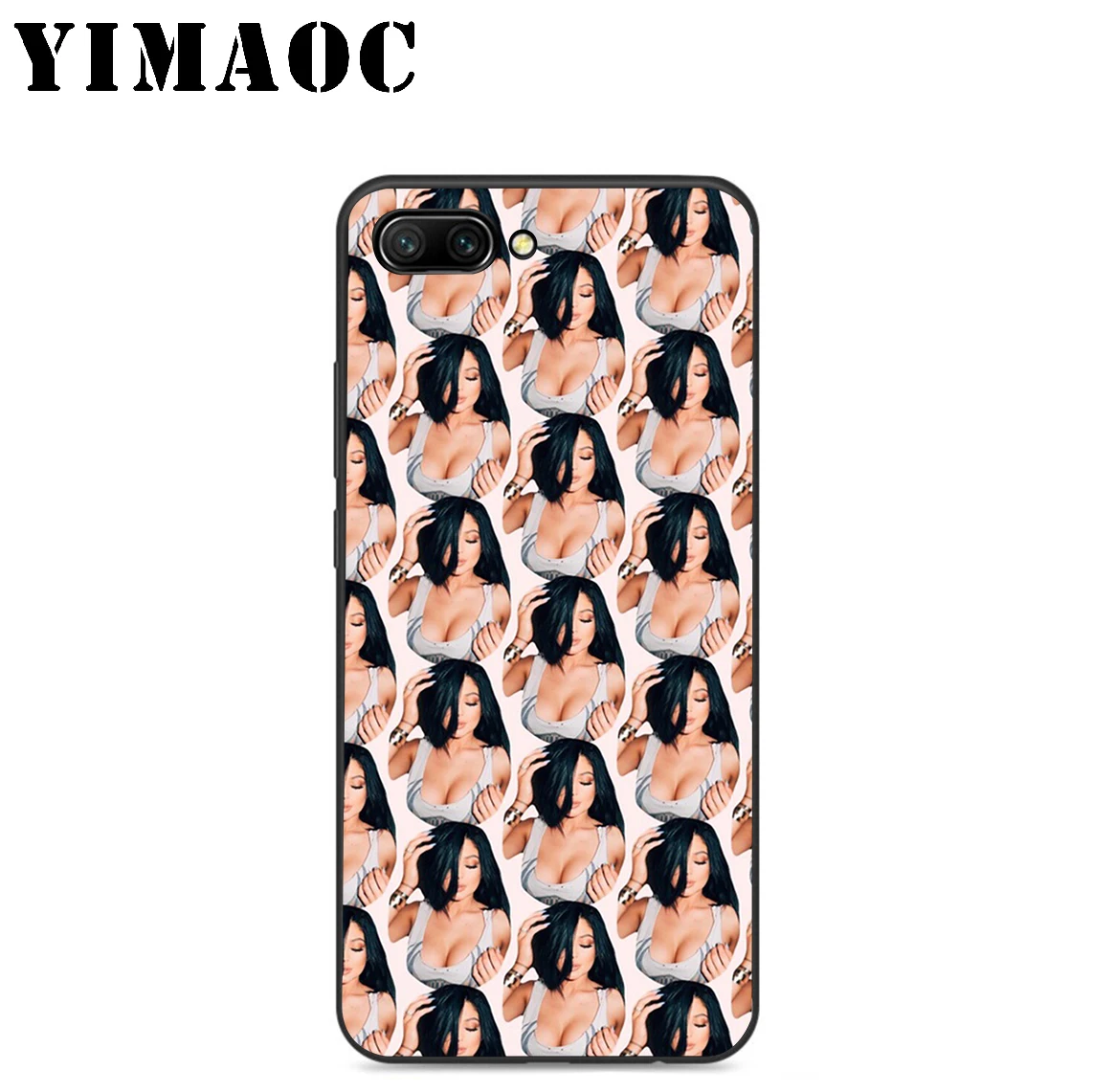 YIMAOC Kylie Jenner Beaty Girl силиконовый чехол для huawei Honor mate 10 P20 P10 P9 P8 P Smart Y6 6A 7A 7X 7C Lite Pro 2017 2018