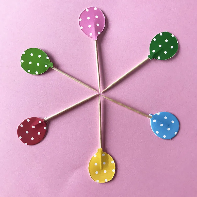 Новинка 10 шт./лот 3D украшение для торта в виде фламинго/ананаса десертный флаг