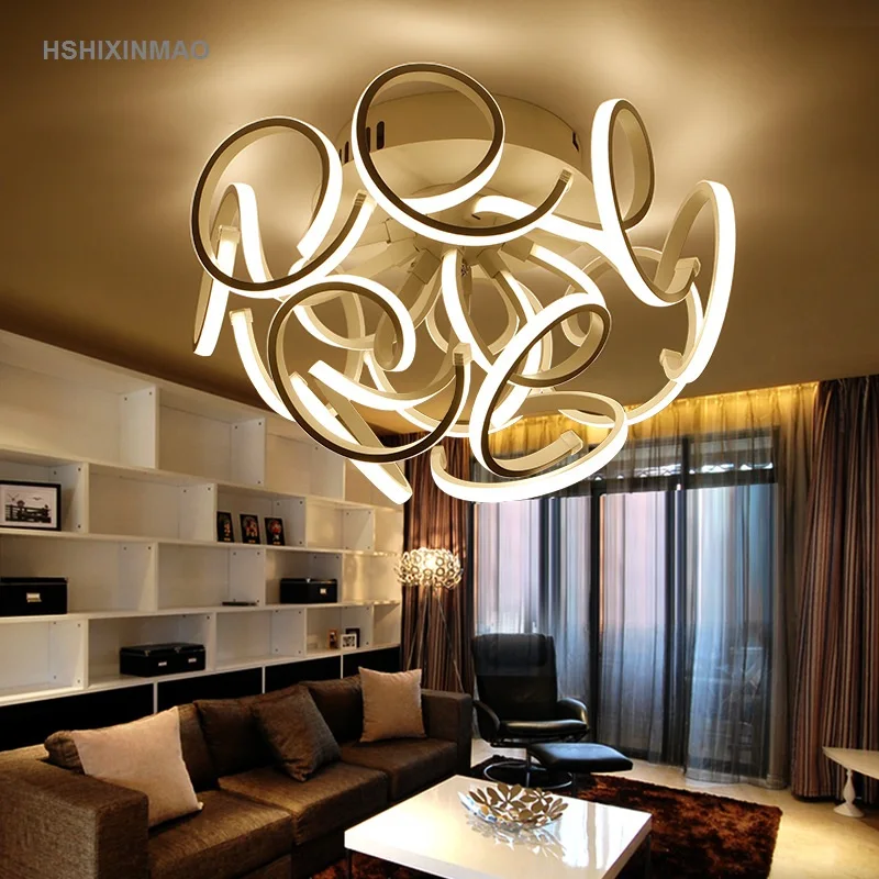 Modern fashion LED bedroom living room study ceiling lamp personalized dimming warm indoor home improvement Ceiling lights | Освещение
