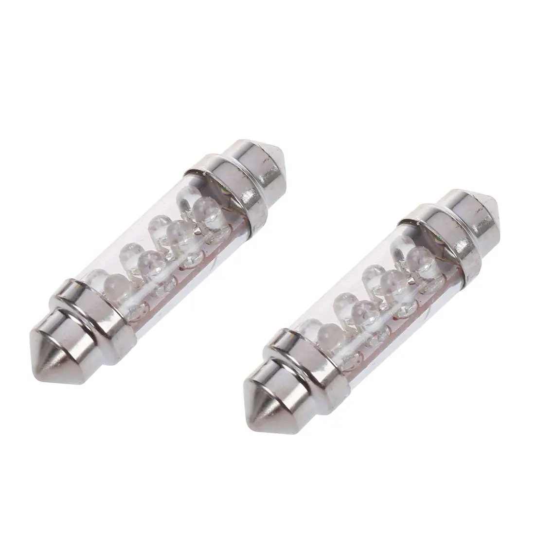 2x Festoon CW5 8 светодиодная синяя интерьерная осветительная лампа для автомобиля 12В |