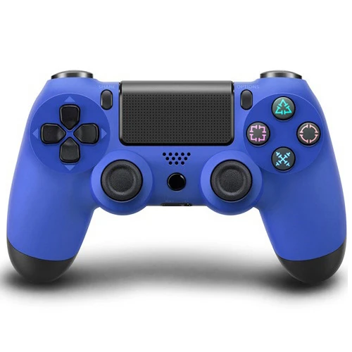 Blue Геймпад Беспроводной bluetooth-контроллер для sony PS4 PS3 триггер джойстик игровая подставка для Play Station 4 Кулисный Беспроводная консоль - Цвет: Blue