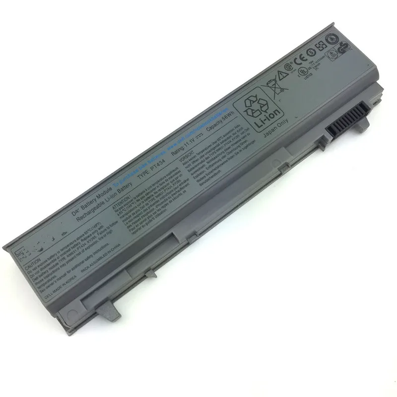 Оригинальный аккумулятор для E6400 ATG E6500 PT434 FU272 FU274 PT437 PT436 KY265 KY266 6 ячеек 56WH|6 cell|e6400