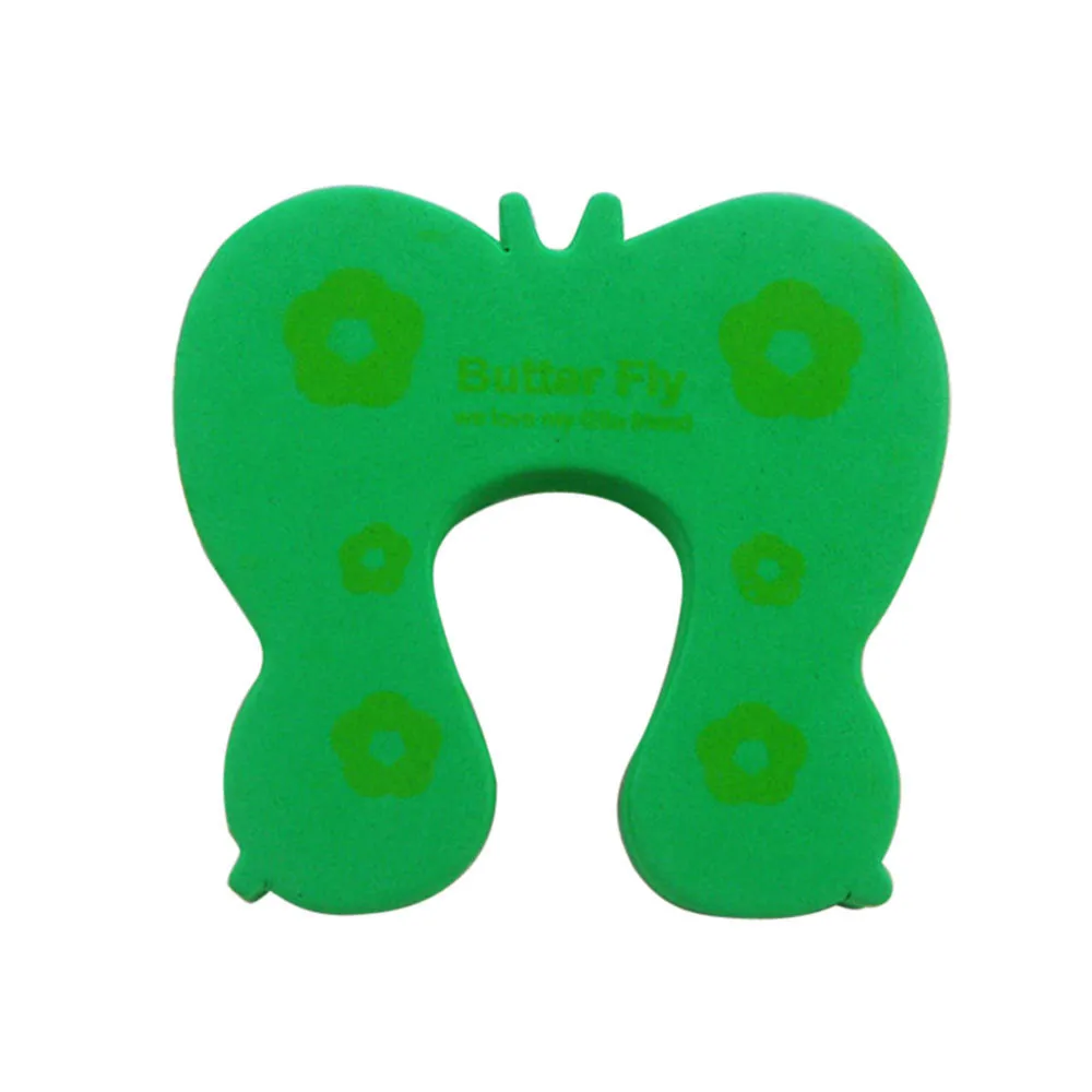 green 1 шт. дети мультфильм животных помех Стоп Защита краев и углов двери стопор для двери защита пальцев замка - Цвет: green