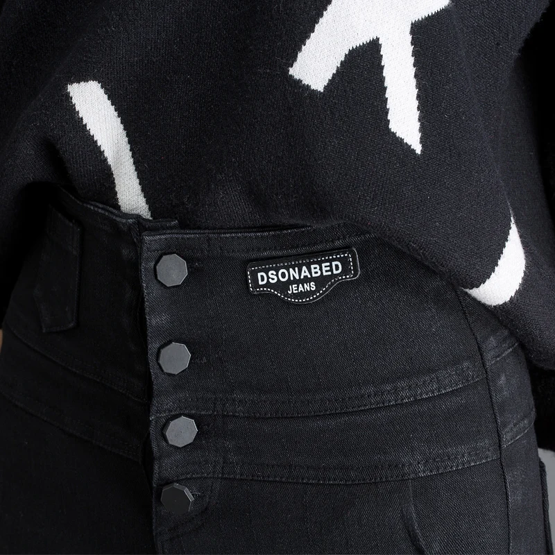 Новинка 2017 Весна Осень Женские Брюки карандаш женские брюки с высокой талией