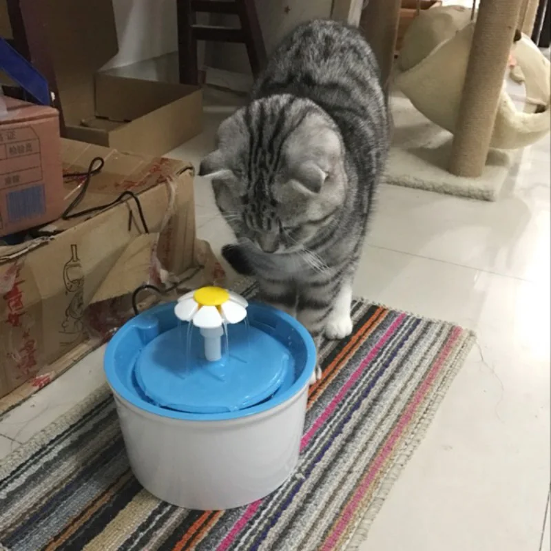 Автоматический Питатель для питья собак кошек Электрический фонтан миска