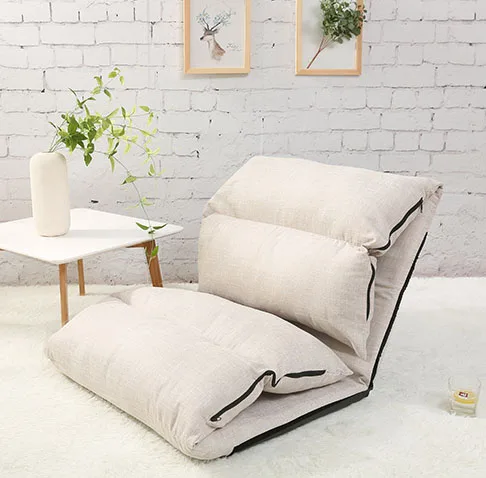beige white Стиль кантри, диван, кресло, напольный диван для гостиной, мебель для спальни, раскладной диван на два сиденья, складной диван-стул для влюбленных - Цвет: beige white