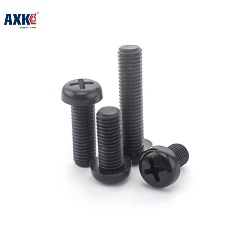 Screws For Laptops 2021 Axk 100pcs M1.6/m2/m2.5/m3 Din7985 Gb818 Stainless Steel Cross Recessed Pan Head Phillips Bolts | Обустройство