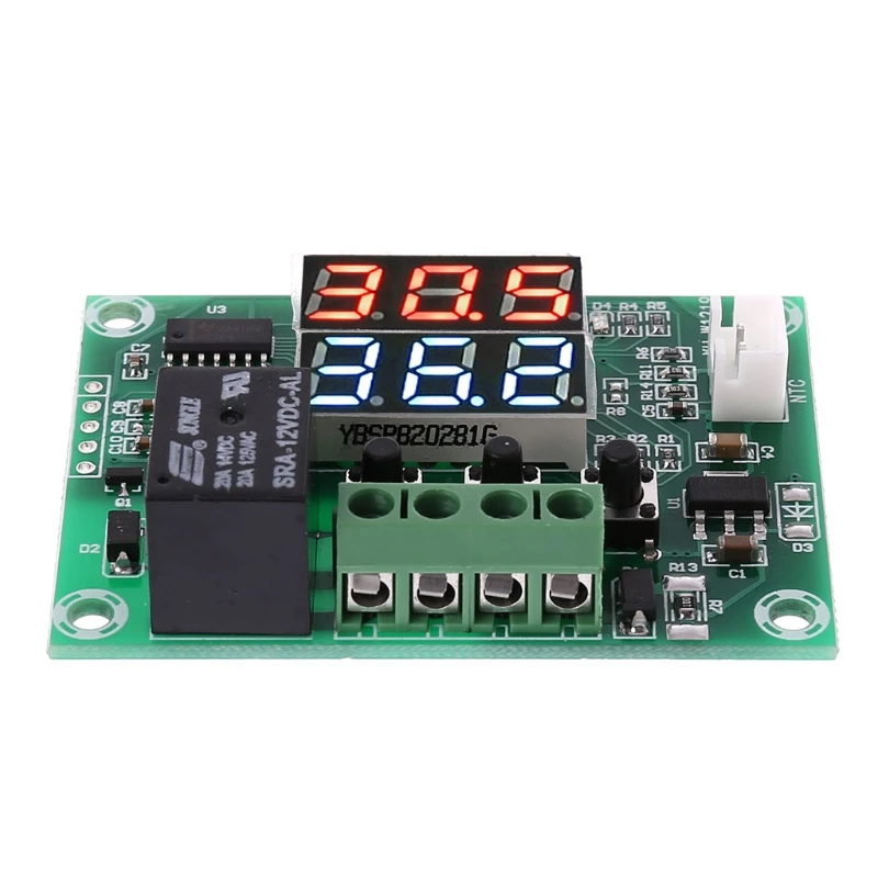 XH-W1219 Dual LED Display Thermostat Temperature Controller Module Thermometer with Waterproof NTC Sensor Probe | Инструменты