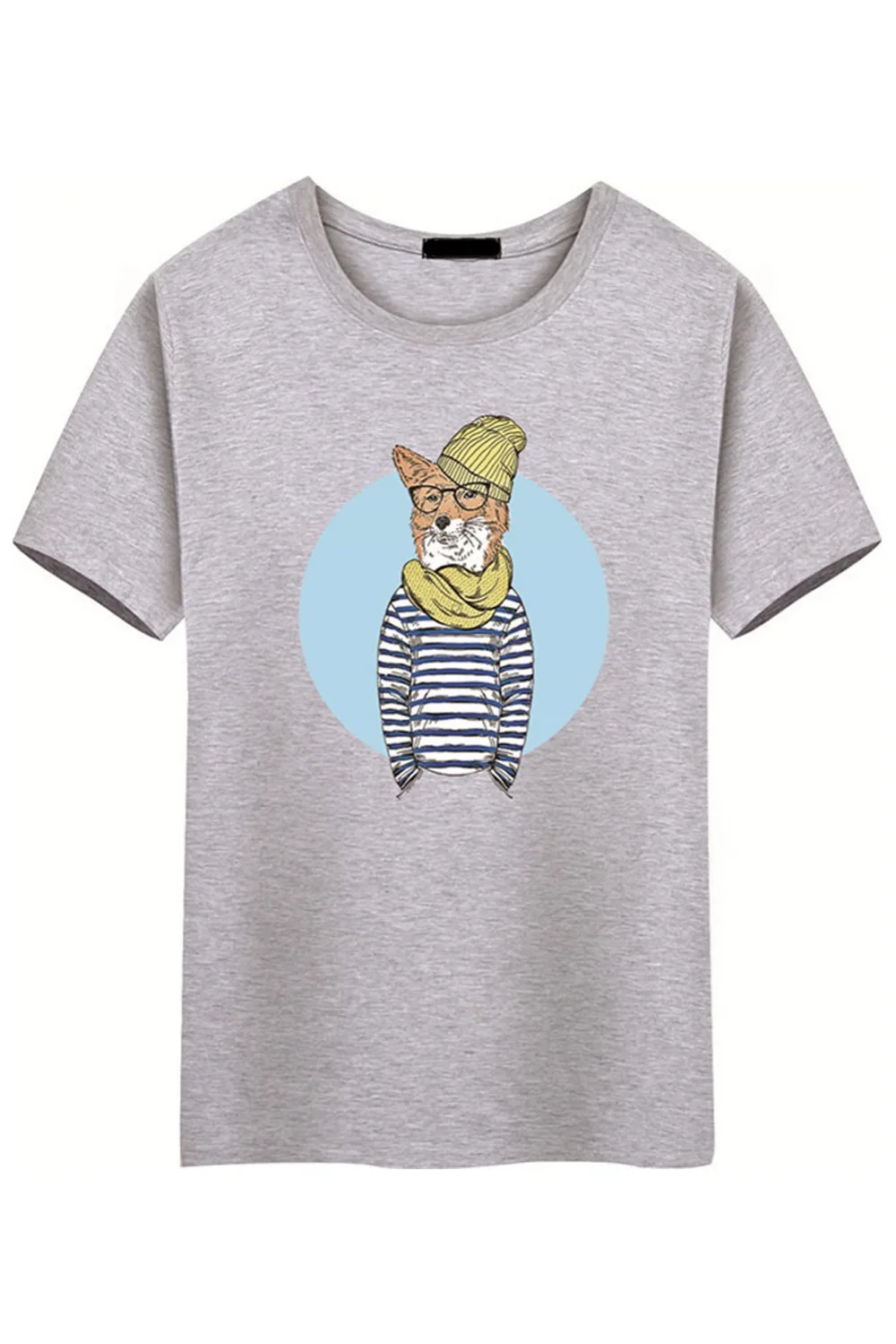 

Newest fashion scarf Tiger design Printed T-shirt summer Girls women cool printed t-shirt short sleeve casual lady tops