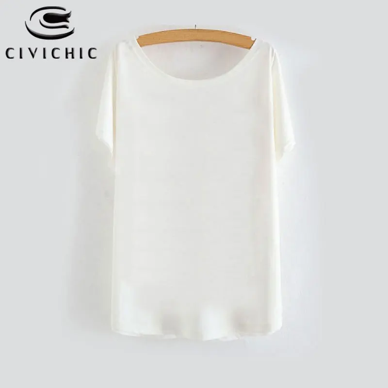 Шикарная Женская свободная футболка CIVI один размер женские крутые топы с принтом