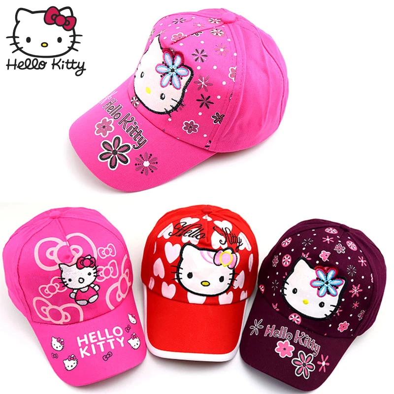 Hello kitty/летние шапки принцессы для маленьких девочек мальчиков и коллекция 2019