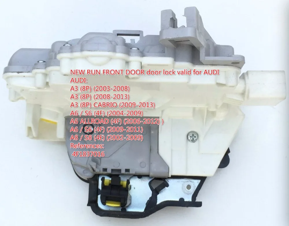 Чехол для Audi A3/S3 A6/S6 C6 A8/S8 R8 RS3 RS6 A4 SEAT EXEO 3R2 ST 3R5 передний правый дверные замки защелки