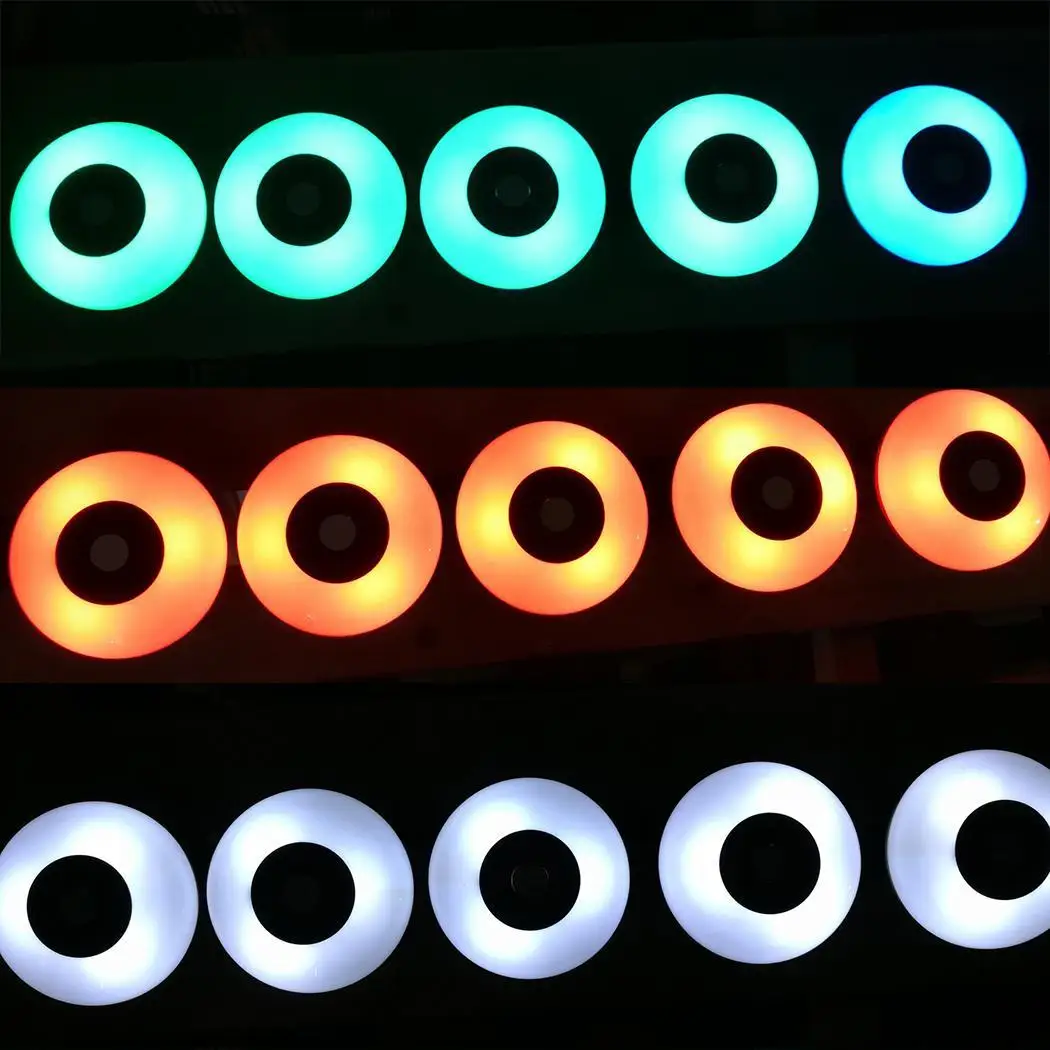 Светодиодный RGB индукционный сенсорный ночное освещение для спальни светильник 1