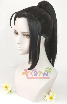 Lan Jingyi wig Lan Xichen Lan Jingyi Lan Sizhui Косплей Grandmaster of Demonic Cultivation Custome аниме Mo Dao Zu Shi костюм унисекс полный комплект - Цвет: Lan Jingyi wig