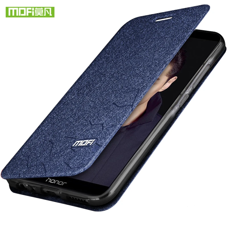Mofi чехол для телефона huawei Honor 9 Lite s силиконовый роскошный флип-Кошелек из