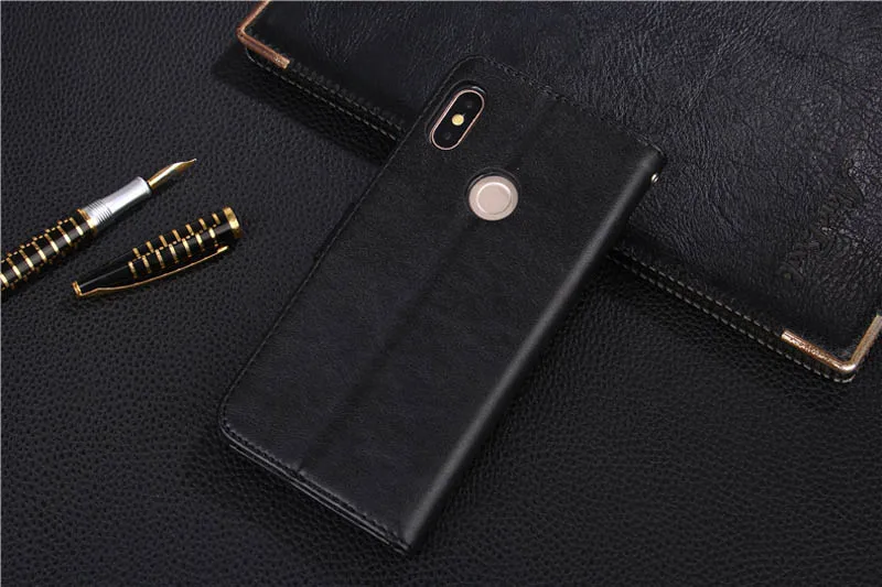 Роскошный мягкий чехол из ТПУ для Xiaomi Redmi Note 5 Global Version 5,9", кожаный чехол-книжка для Redmi note 5 Pro, чехол для телефона