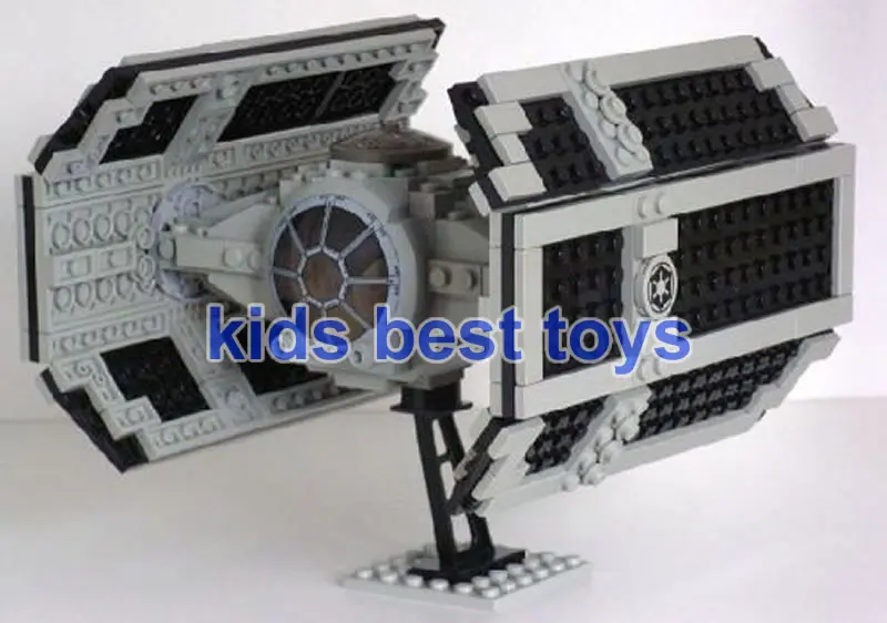 Звезда Space Wars UCS Дарта Вейдера истребителя Tie advanced x1 05055 строительные Игрушечные