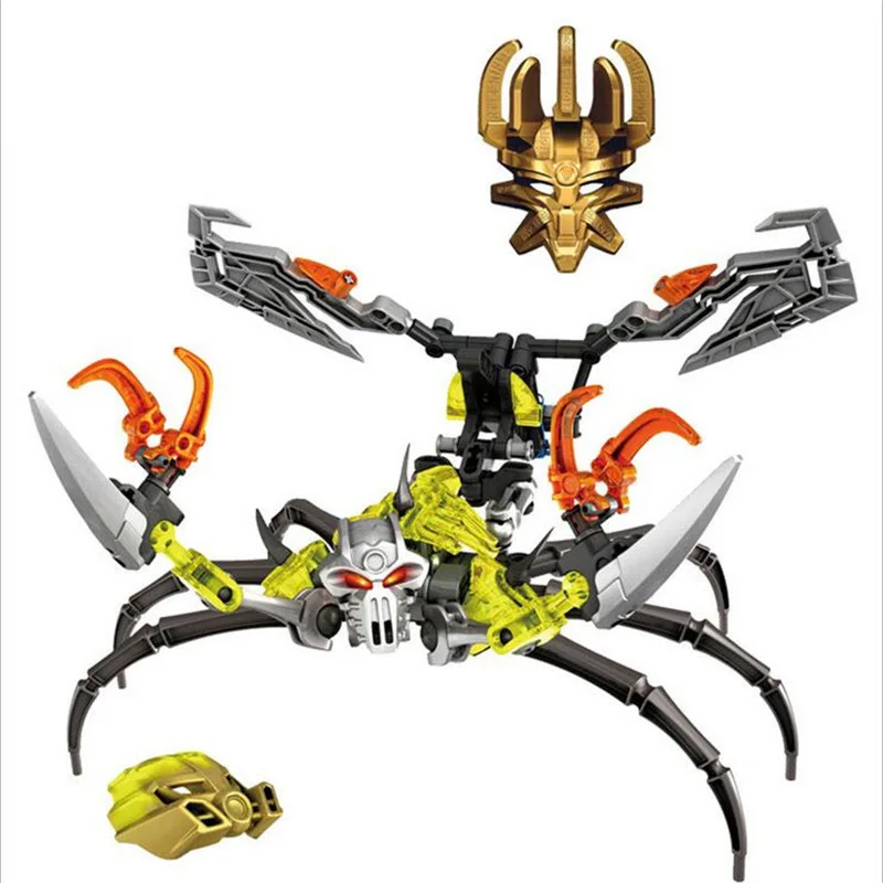 Новые поступления XSZ 707/710 серии Bionicle CALI Master of water строительные блоки наборы