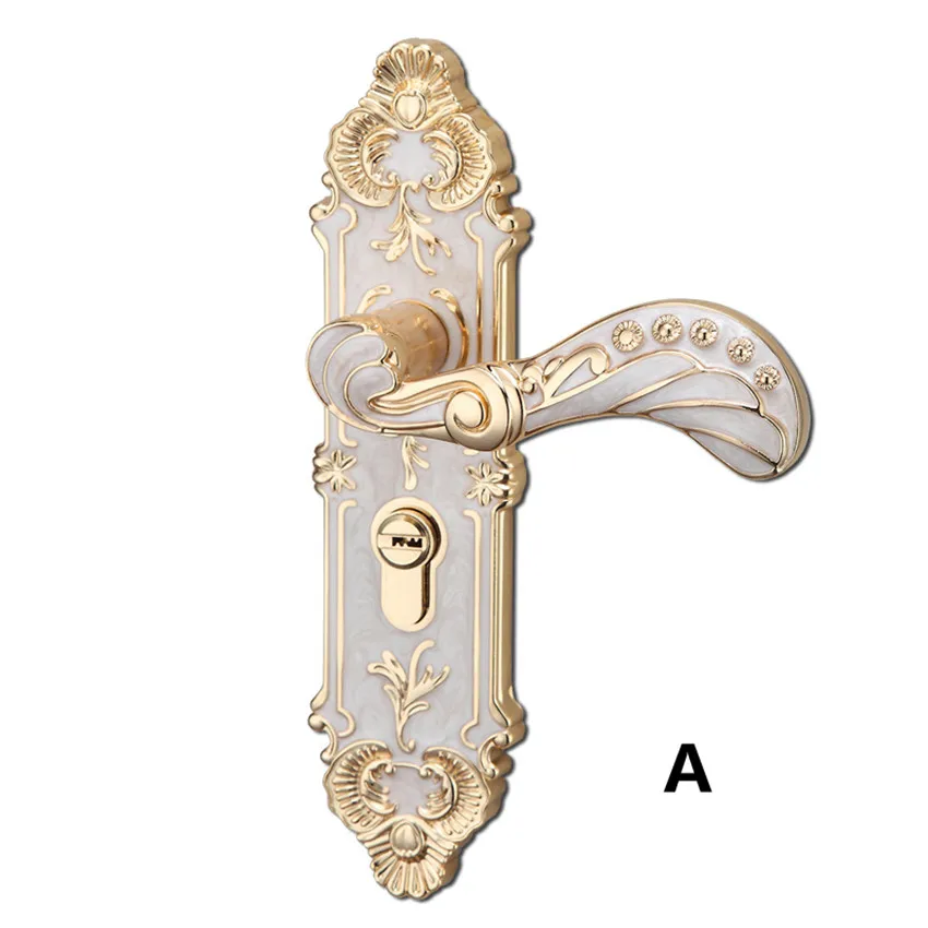 Современный простой модный замок для интерьера деревянный дверной европейский