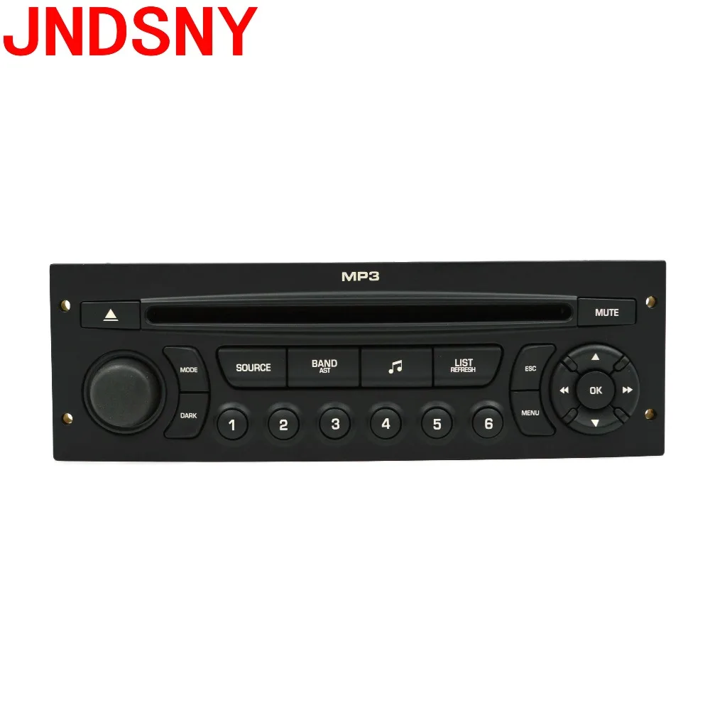 JNDSNY RD43 Автомобильная магнитола с CD USB aux MP3 для peugeot 207 206 307 308 408 807 Citroen C2 C3 C4 C5 C8
