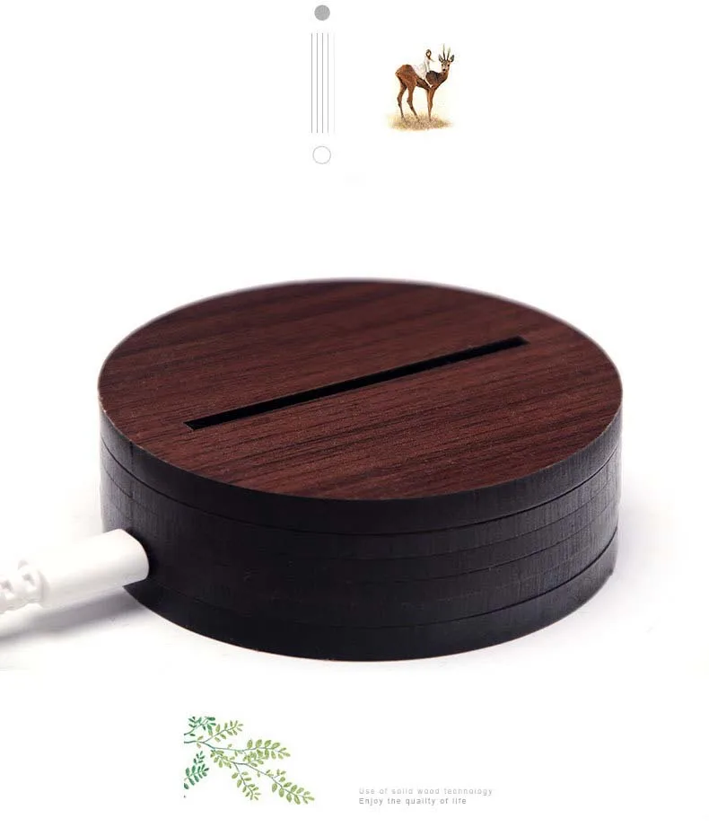 1 шт. USB питание креативный 3D EID Mubarak светодиодный ночник 3D Рамадан Mubarak Настольная лампа для Eid al-Fitr вечерние вечеринка украшения света