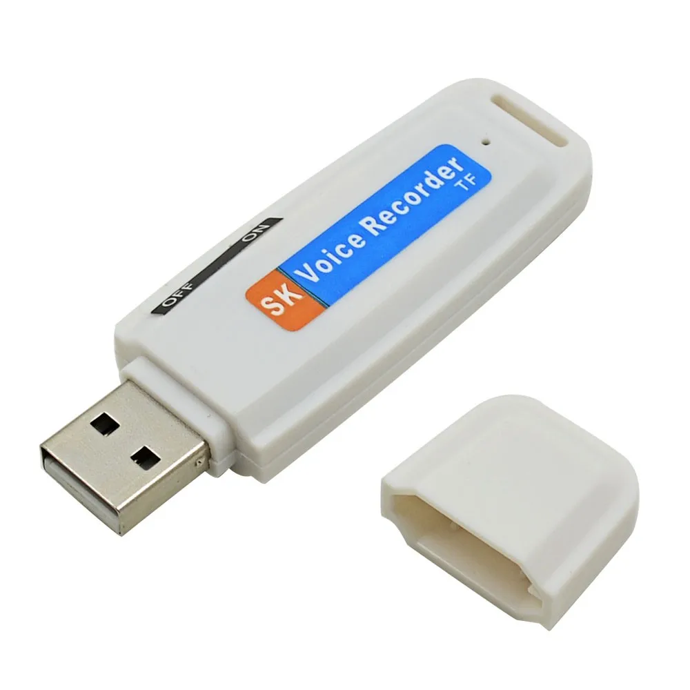 Диктофон CHIPAL с U-диском цифровой аудио слот для карты Micro SD и TF запись звука мини USB