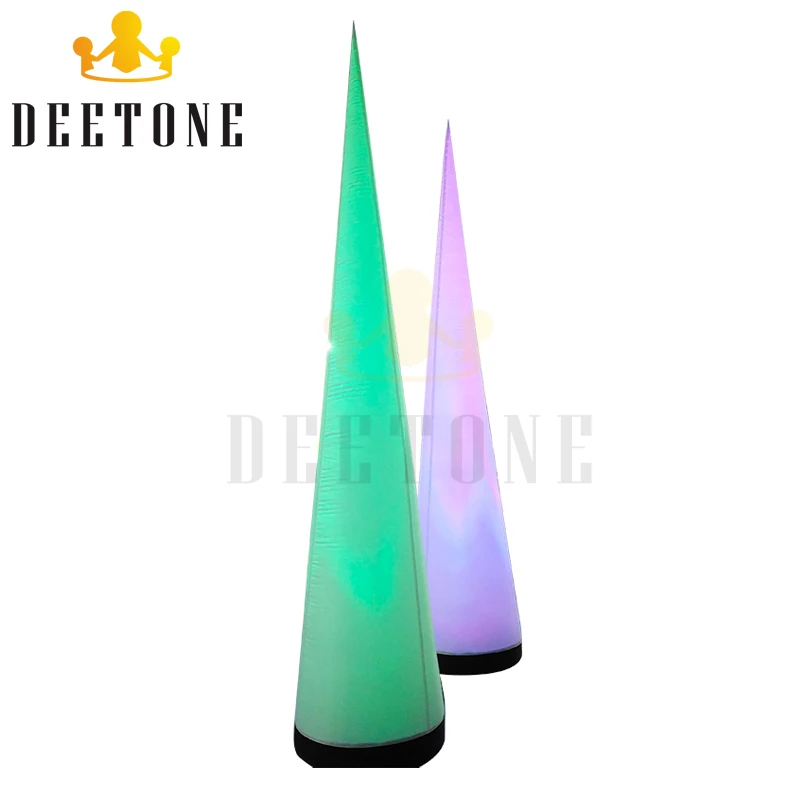 Горячая продажа Светодиодный светильник 2 м надувная колонна для украшения