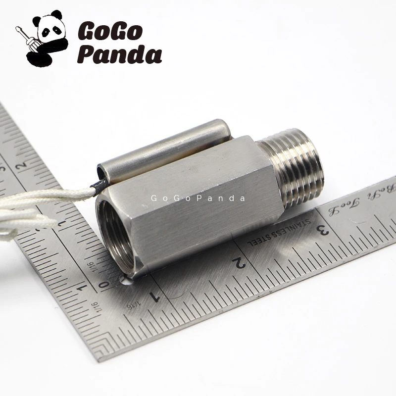 GOGOPANDA 110 В мини наружная резьба нержавеющая сталь металлический корпус Luquid Датчик