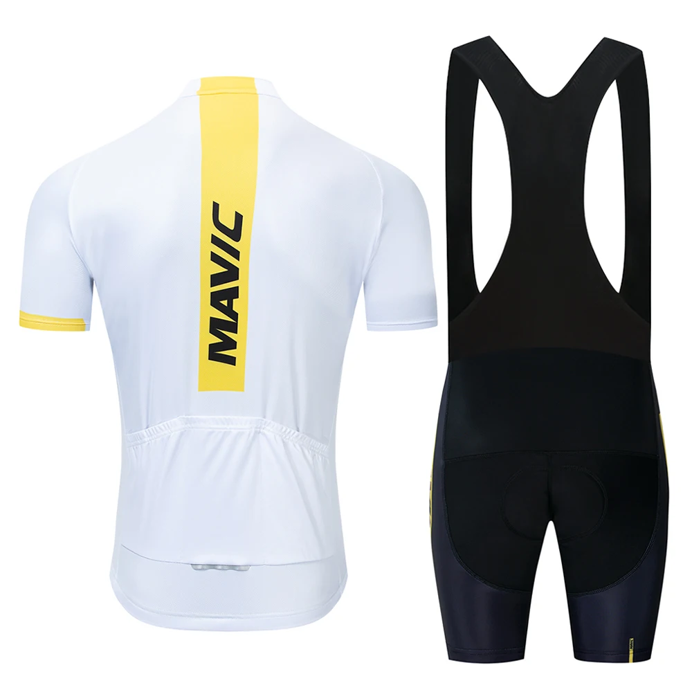 Новинка летние комплекты для велоспорта Мужская одежда MAVIC team короткий рукав mtb