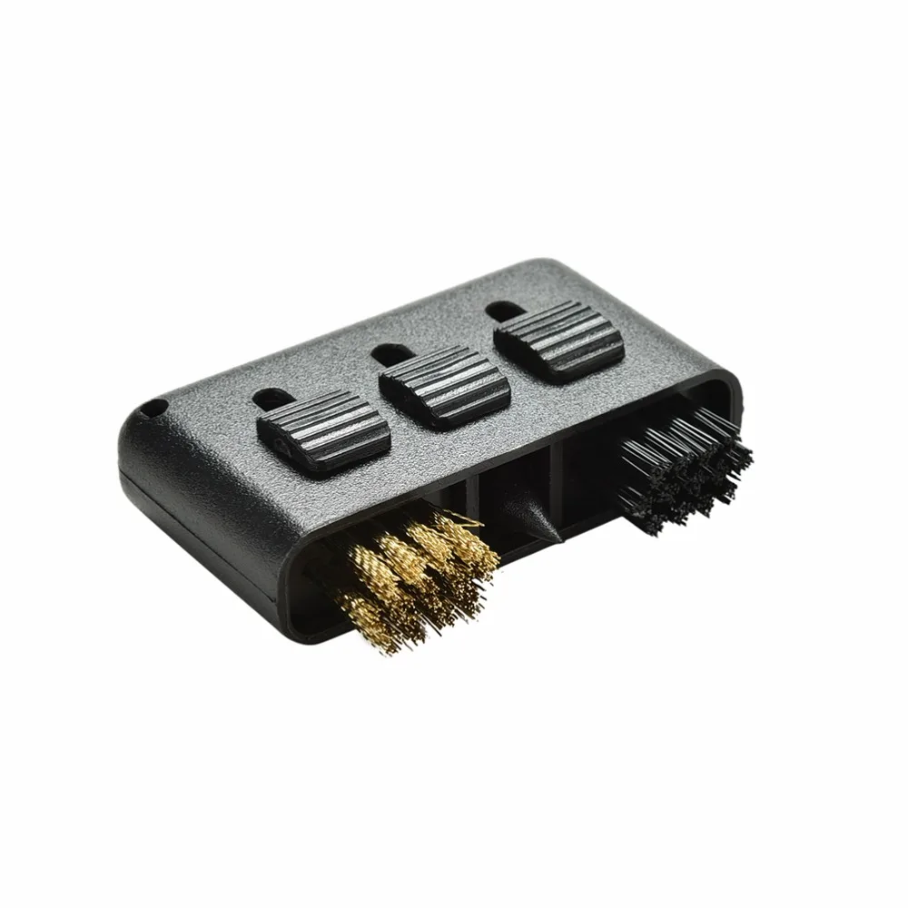 Sale 3 in1 Pocket Carry Golf Club Brush Portable Putter Wedge Ball Groove Cleaner Kit Cleaning Tool Black For Wood/Iron | Спорт и