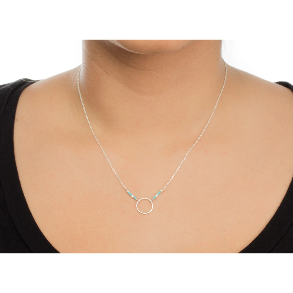 Женское Ожерелье из бисера с цепочкой до ключиц и кулоном|women jewelery|seed bead necklacestatement