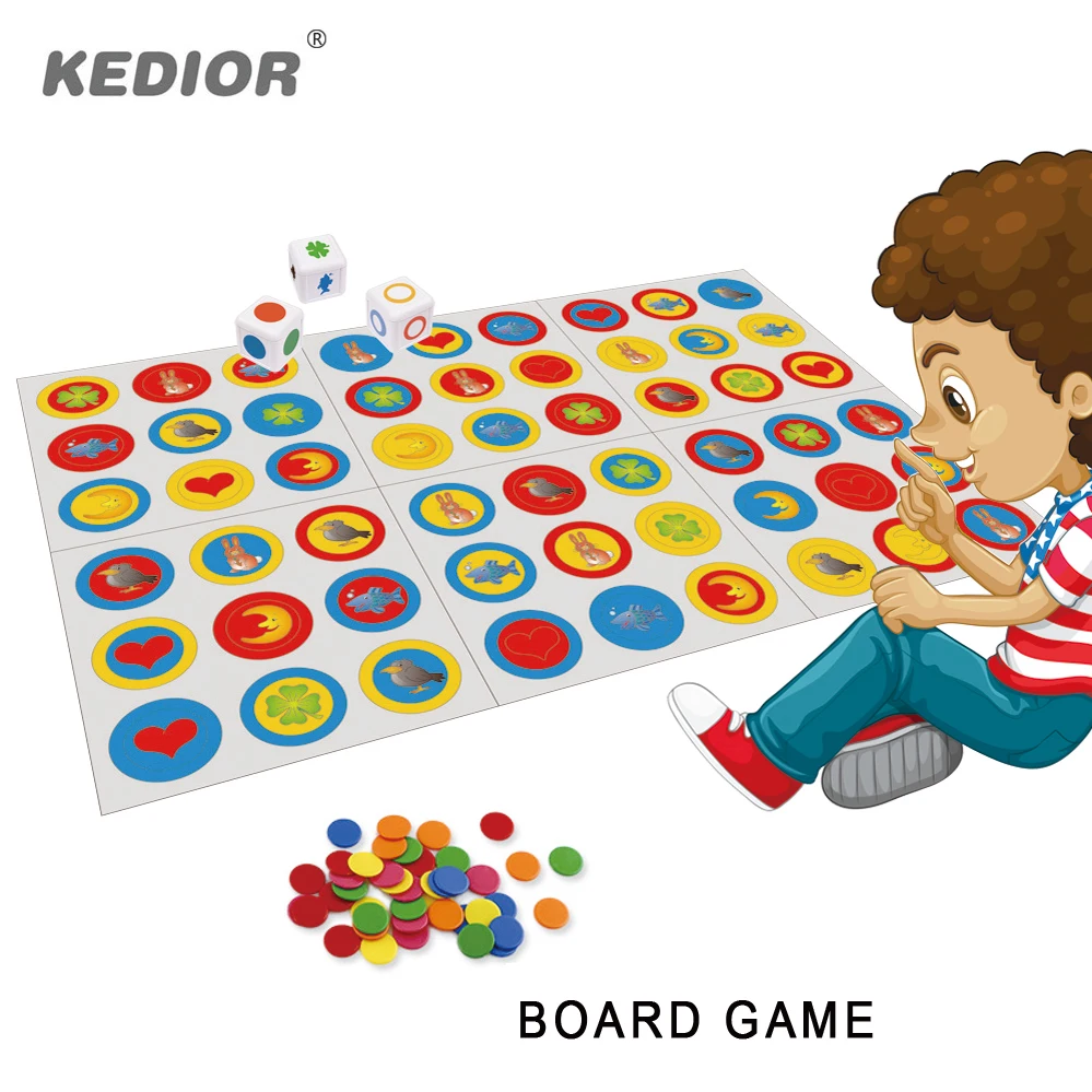 Обучающая настольная игра Figurix семейные карточки игры матч безумие быстро