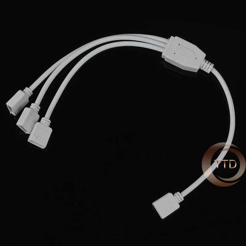 1 шт. до 3 Женский Connector Splitter RGB Светодиодные ленты удлинитель с 4 pin разъем для SMD 5050